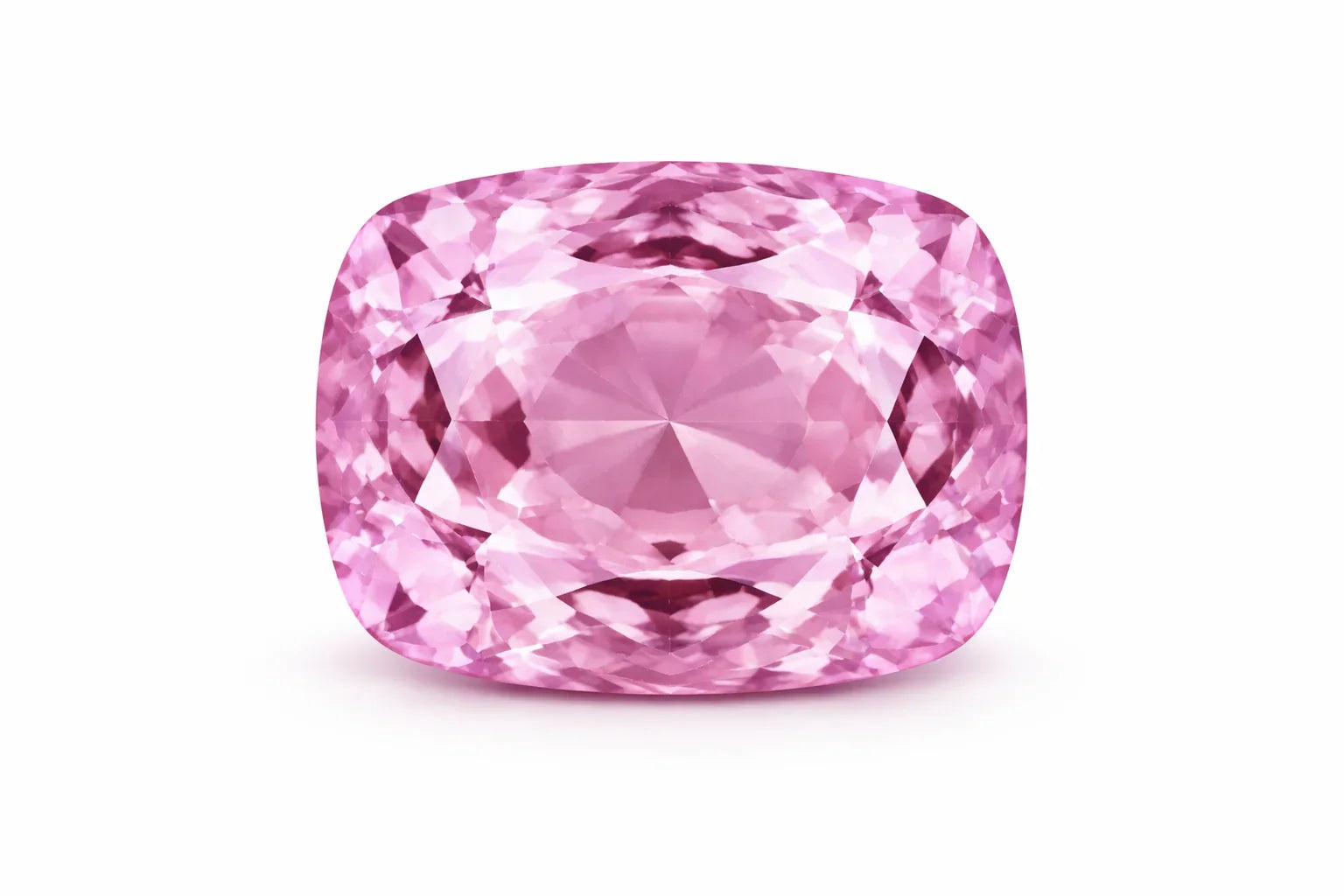 Natural Loose kunzite gemstones in delicate pink and lilac shade