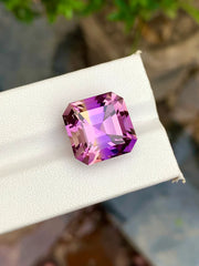 Ascher Cut Bolivian Ametrine loose gemstone
