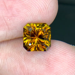 Yellowish golden Titanite loose gemstone