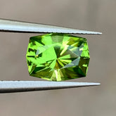 Untreated natural apple green Peridot loose gemstone