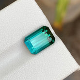 3.90 Ct Natural Blue Bicolor Tourmaline – Afghan Loose Gemstone