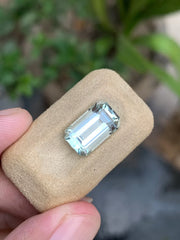 Natural 4.30 Ct Aquamarine loose gemstone from Pakistan