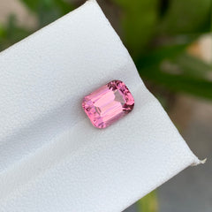 2.30 Carats Cushion Shape Natural Pink Tourmaline - Loose Gemstone For Jewelry Making