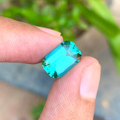 4.00 Ct Lagoon Tourmaline | Blue Green Afghan Gemstone