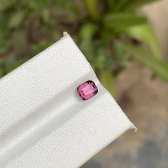 0.85 Carats Raspberry Pink Spinel Cushion Cut Natural Loose Stone
