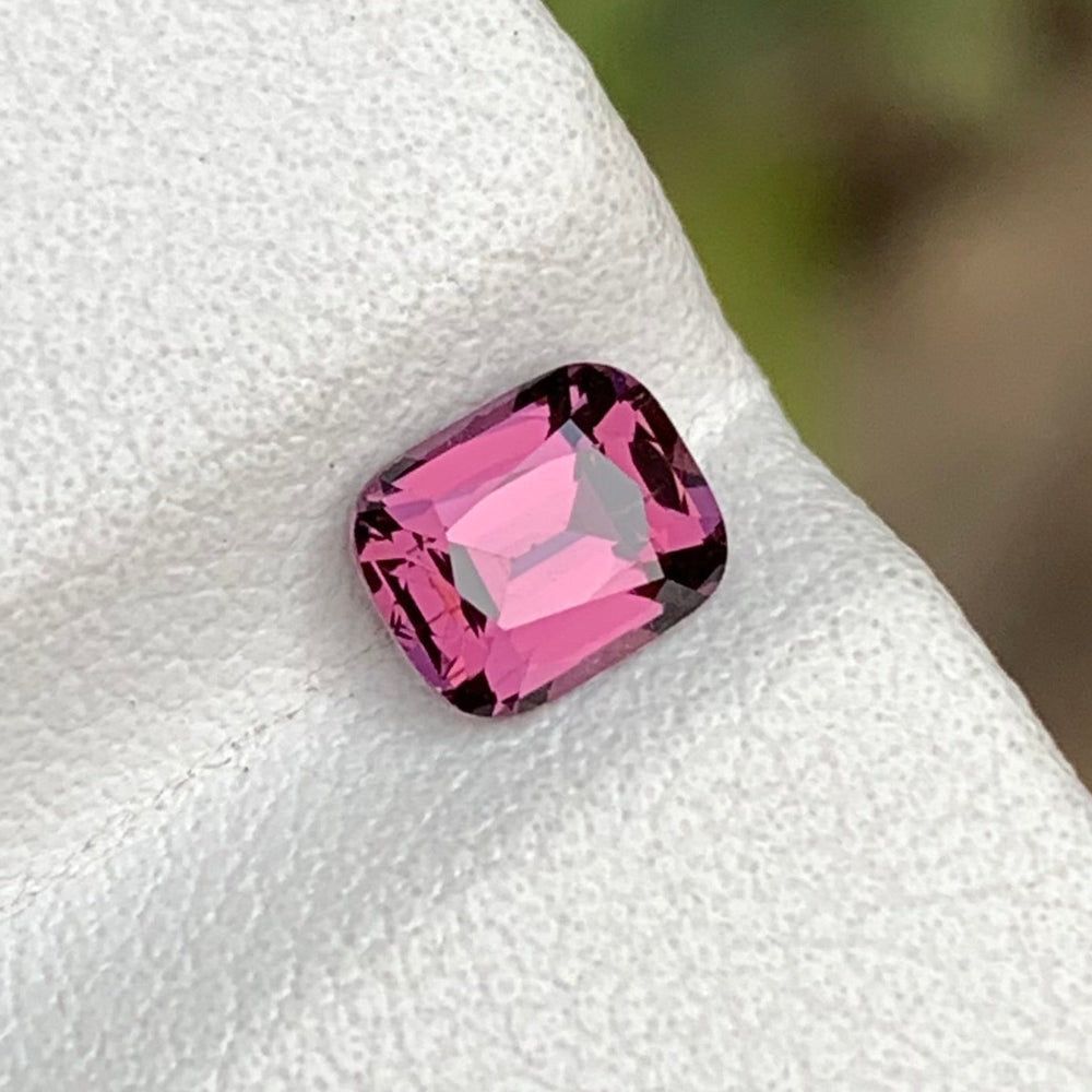 0.85 Carats Raspberry Pink Spinel Cushion Cut Natural Loose Stone