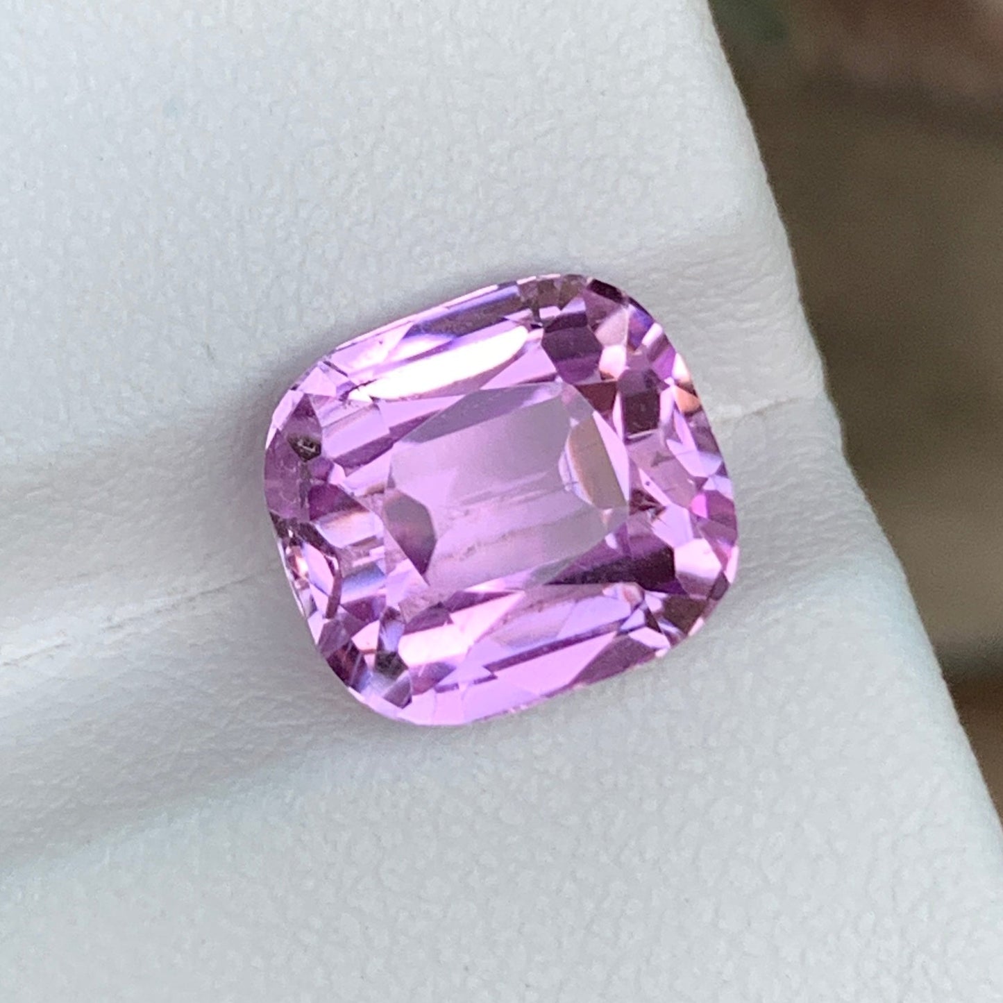 loose kunzite gemstone