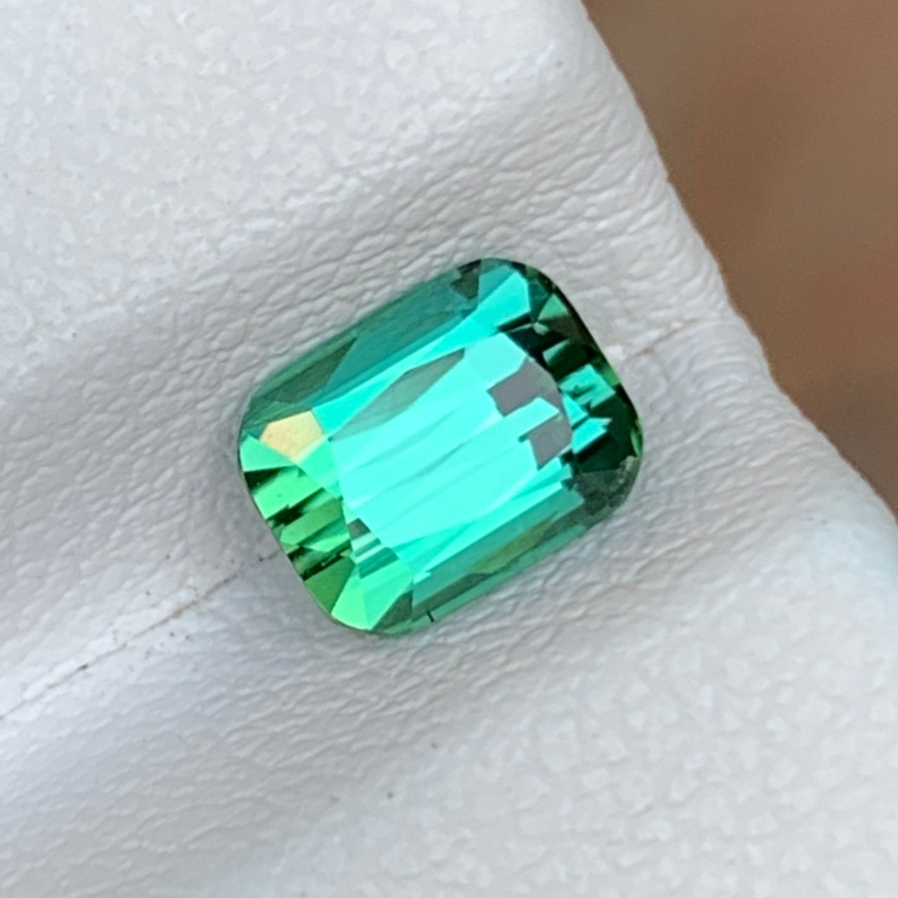 bluish green tourmaline