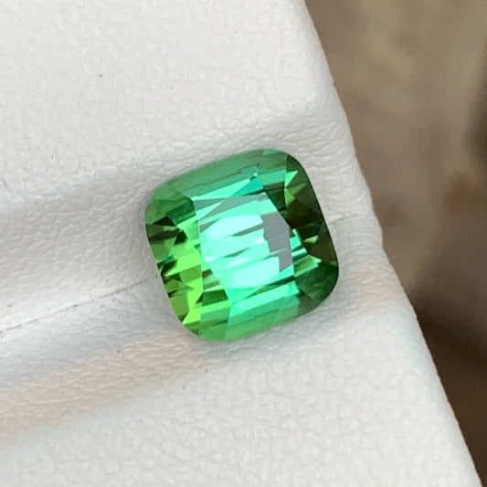 green tourmaline stone