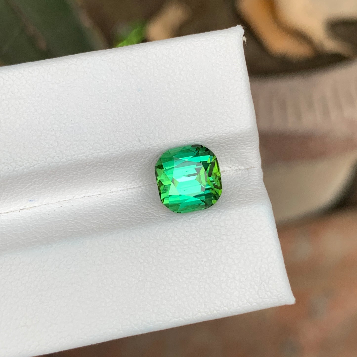 3.45 Carats Mint Green Tourmaline