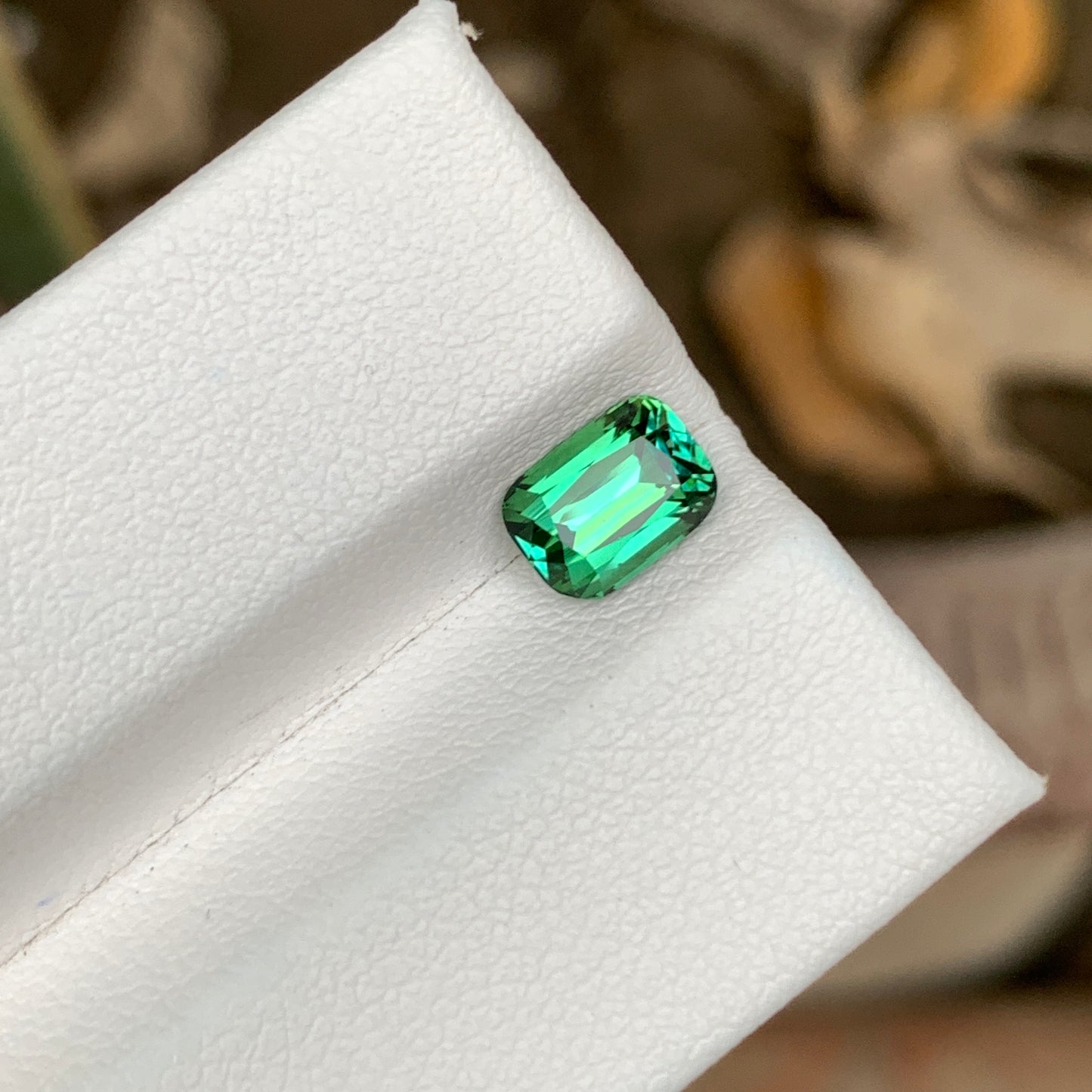 1.35 Carats Bluish Green Tourmaline