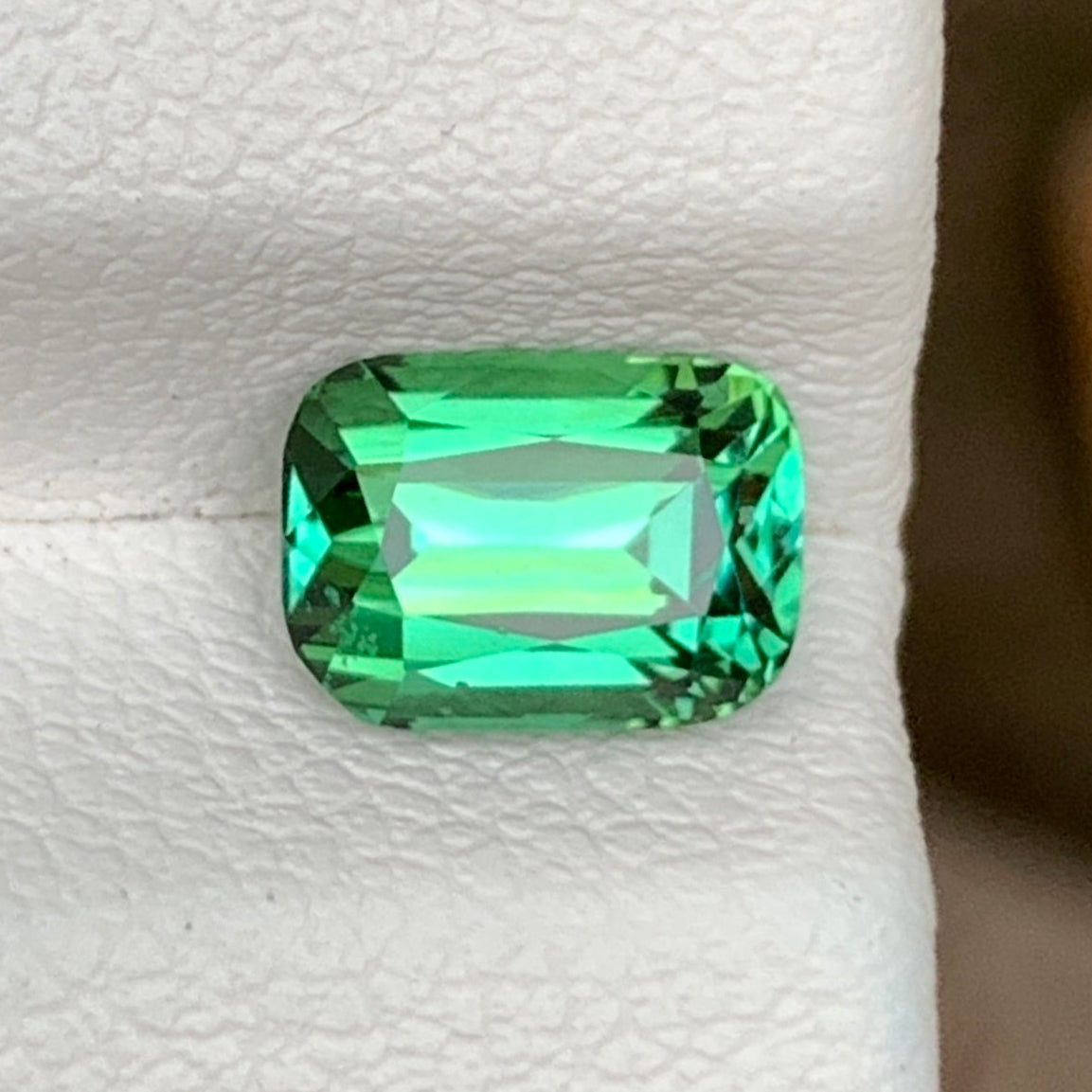 bluish green tourmaline