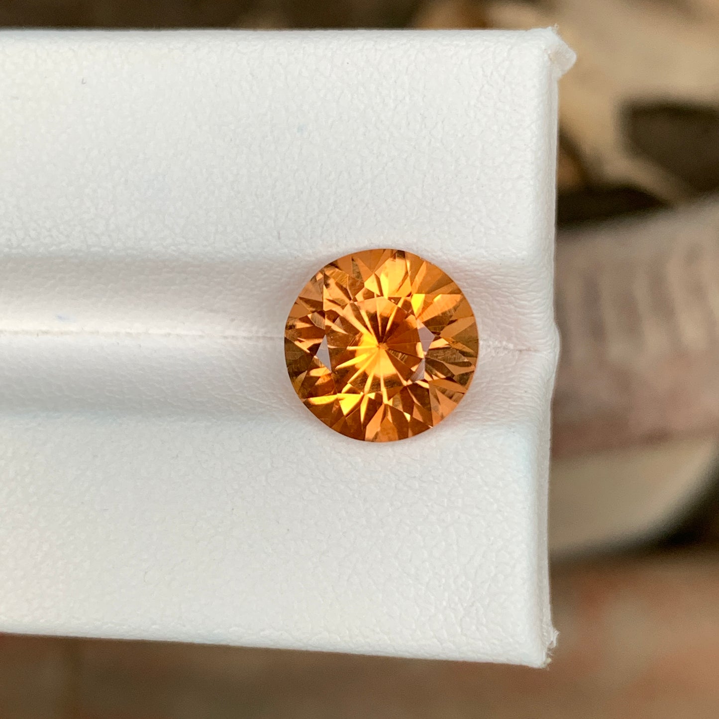 5.05 Carats Orange Katlang Topaz