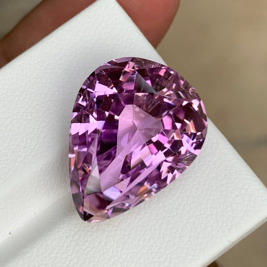 Kunzite Pear Shape Stone