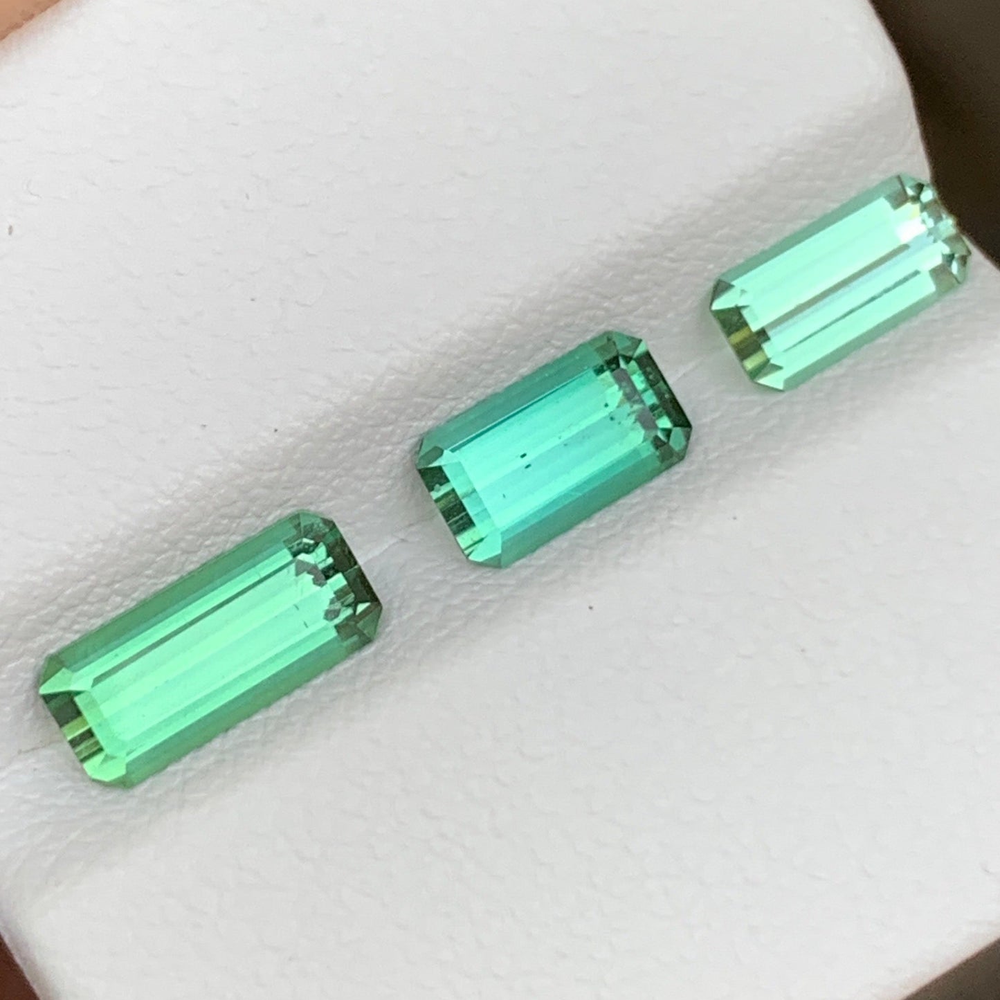 Green Tourmaline Pieces