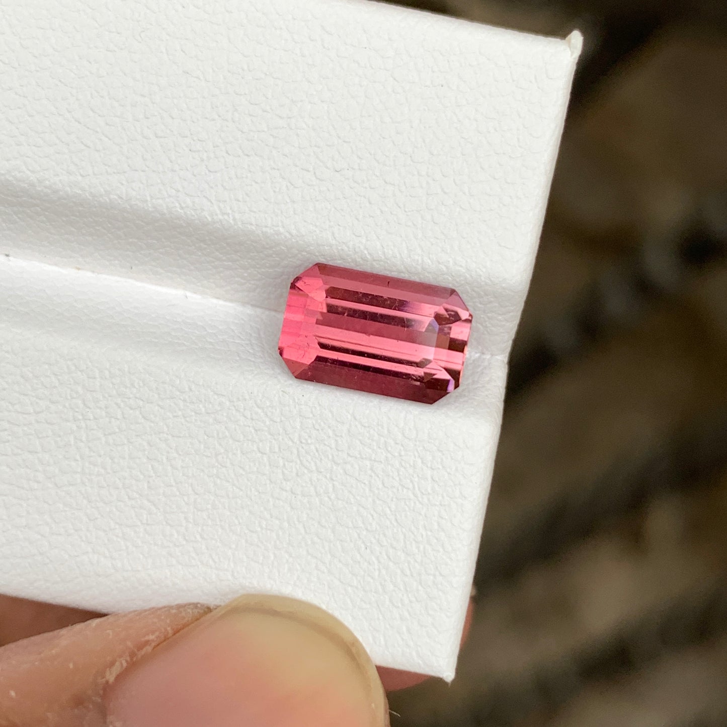 2.85 Carats Hot Pink Tourmaline