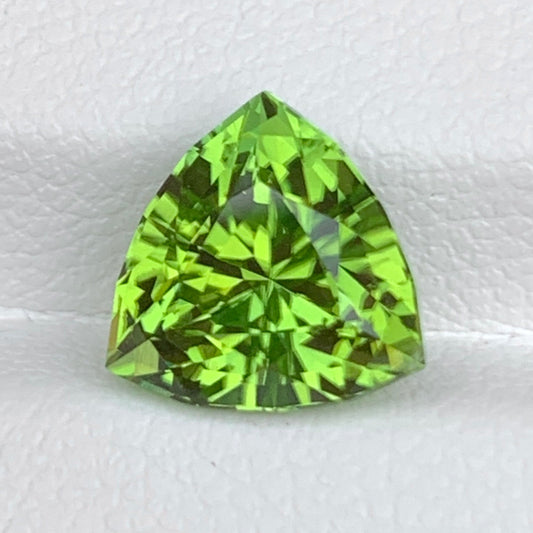 Precision Cut Trillion Peridot