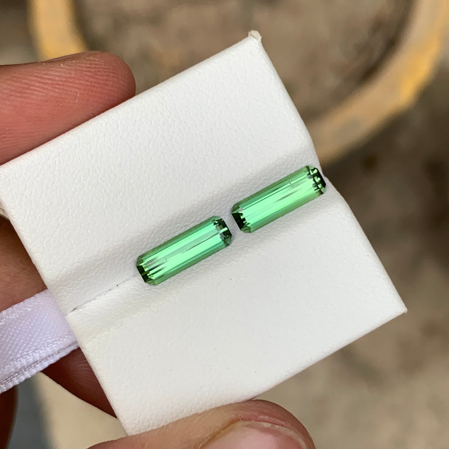 Tourmaline Green Pair
