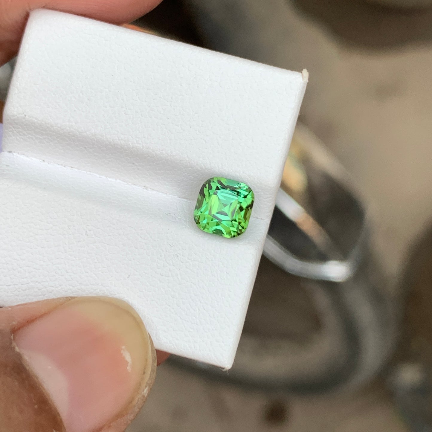 2.20 Ct Mint Green Tourmaline | Natural Loose Green Tourmaline Gemstone