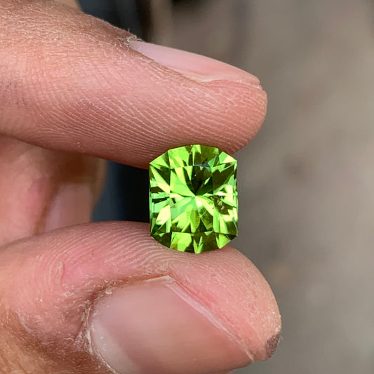 3.20 Ct Bright Green Loose Peridot Stone | Natural Peridot Gemstone for Sale