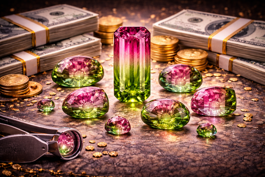 Bi Color Tourmaline Price Per Carat