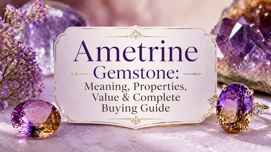 Ametrine Gemstone Meaning, Properties