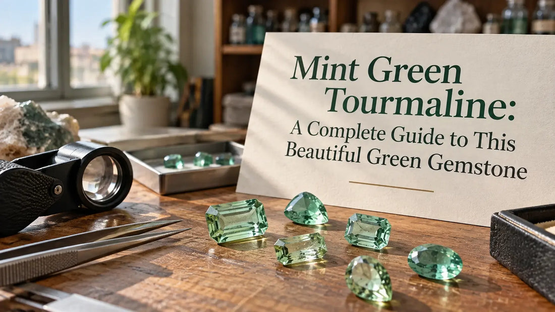 Mint Green Tourmaline: A Complete Guide to This Beautiful Green Gemstone