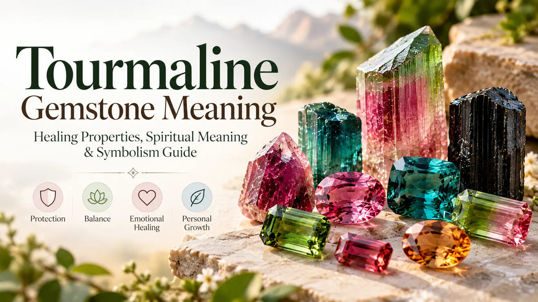 Tourmaline Gemstone Meaning: Healing Properties, Spiritual Meaning & Symbolism
