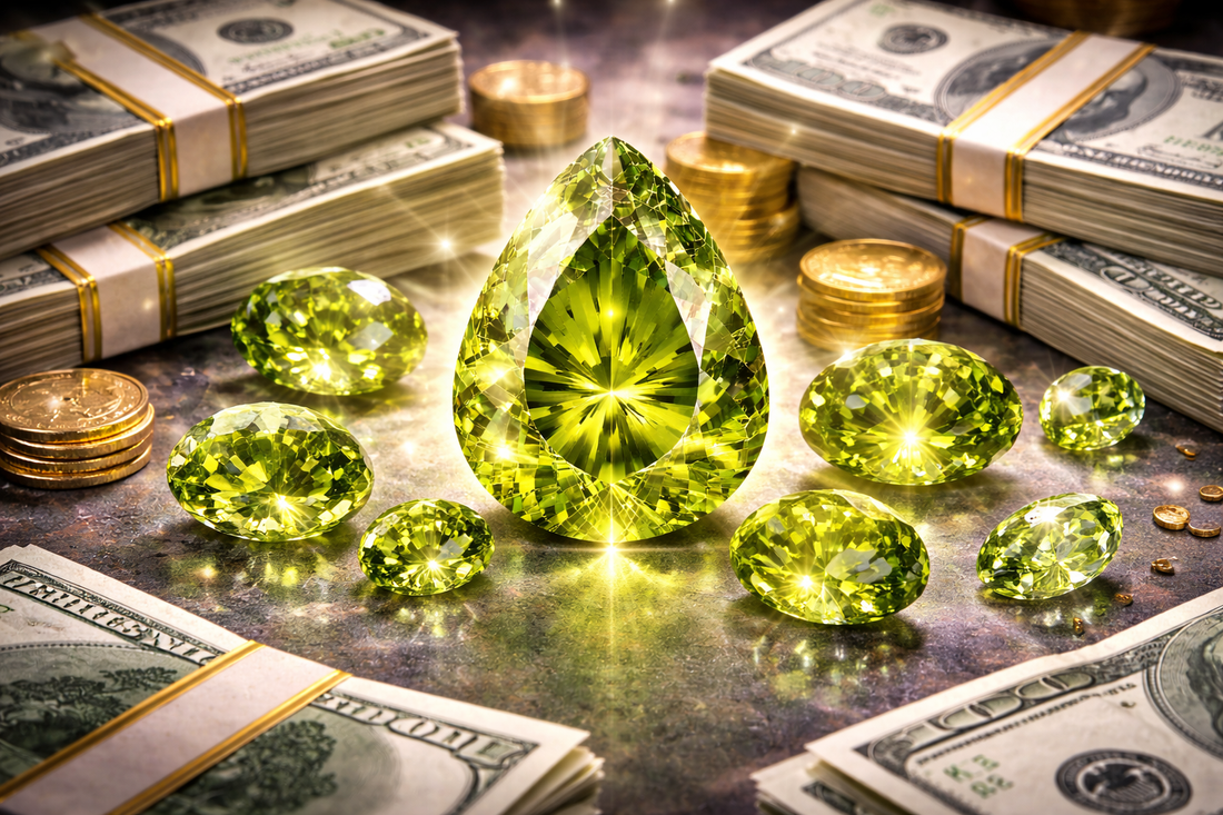 cost of peridot stone