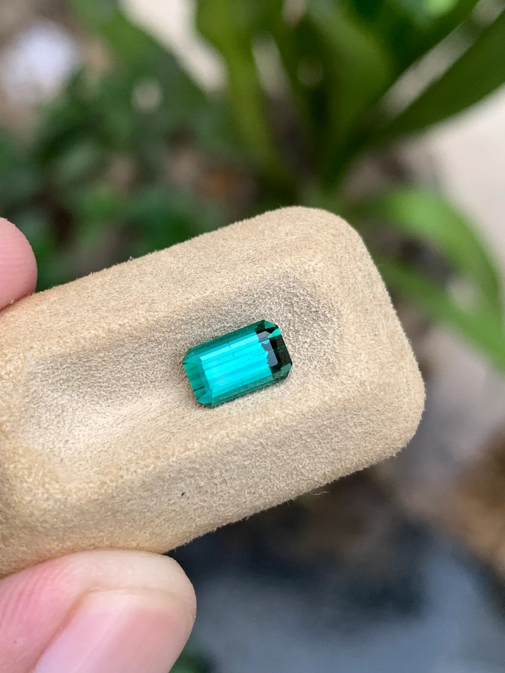 1.15 carat natural tourmaline loose gemstone