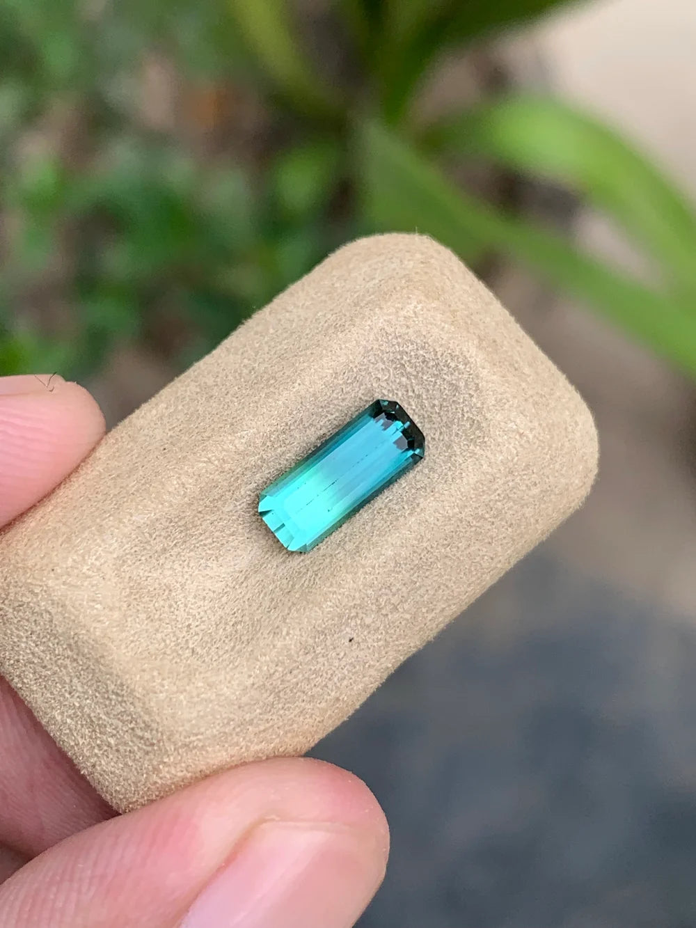 1.20 Ct blue and green Afghan Tourmaline