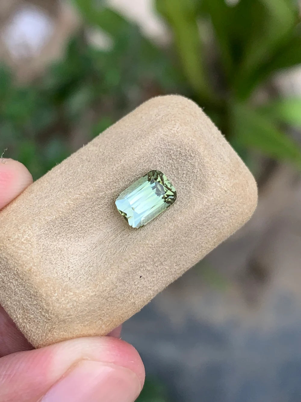 1.40 Ct Afghan Green and Ice Tourmaline