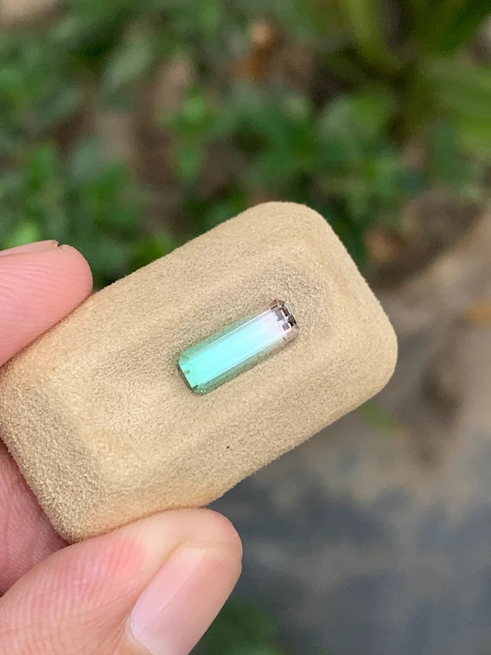 Untreated Afghan Watermelon Tourmaline gemstone