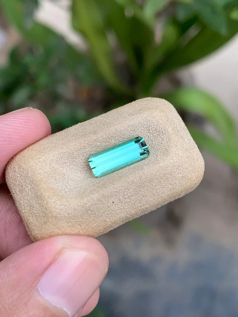 1.50 carat Natural Seafoam Tourmaline from Afghanistan