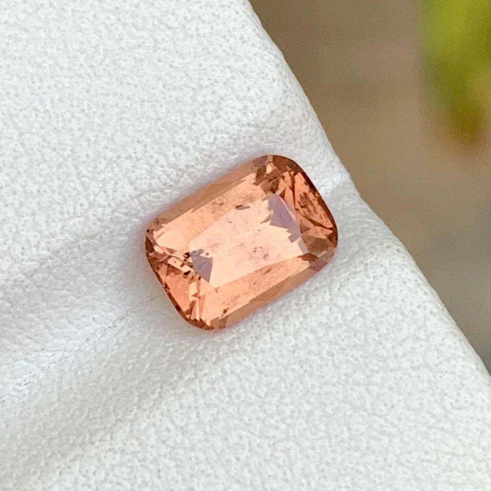 The refined cushion cut spinel gives this gemstone an elegant and balanced shape, making it an excellent choice for custom rings, pendants, earrings, and other fine jewelry designs.