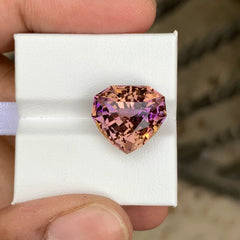 10.90 Ct heart shape Ametrine gemstone