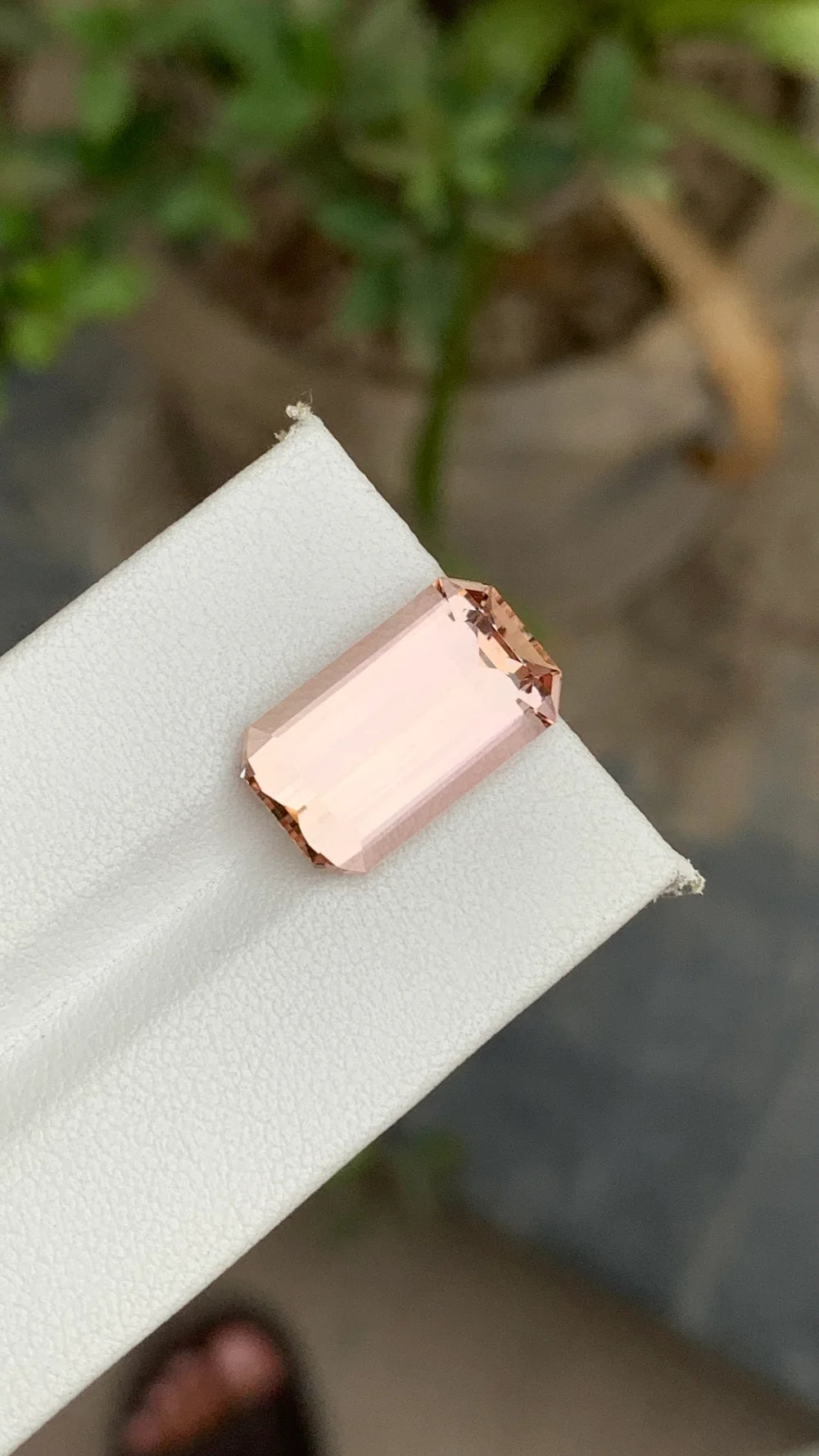 Natural Misty Rose Imperial Topaz from Pakistan