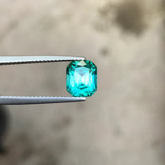 Natural lagoon blue tourmaline from Afghanistan