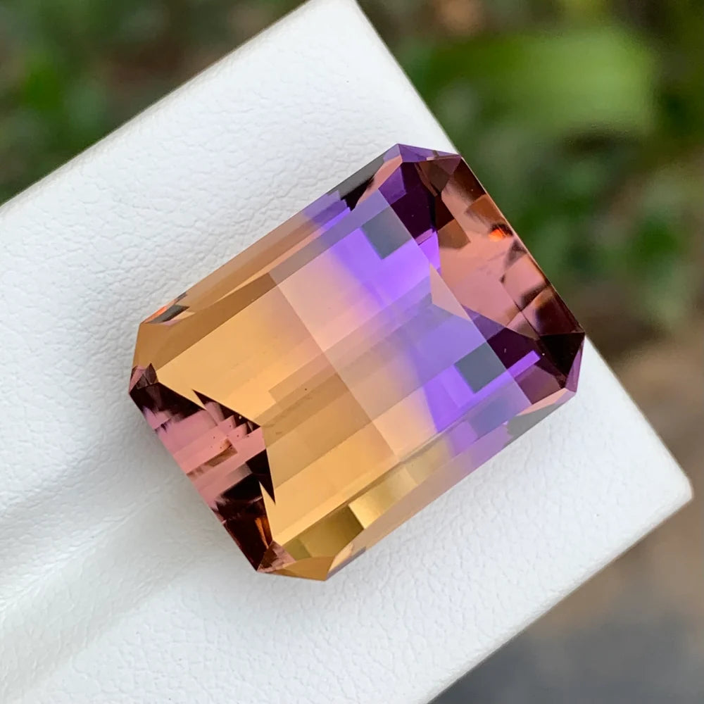 Large Bolivian Ametrine gemstone for custom jewelry
