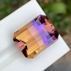 Large Bolivian Ametrine gemstone for custom jewelry
