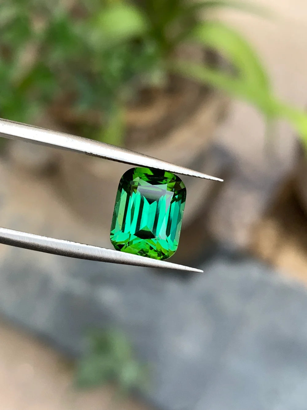 Natural 4.65 Ct Green Tourmaline from Afghanistan