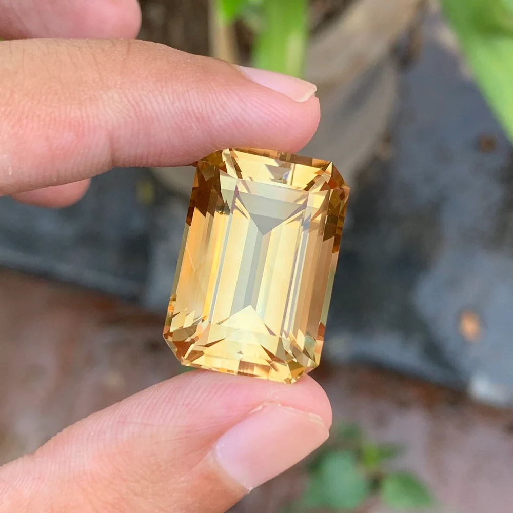 Gigantic Natural Yellow Citrine 43.60 Carats Loose Gemstone