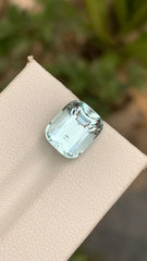 Cushion cut aquamarine from Pakistan
