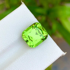 Apple Green Peridot, Natural August Birthstone