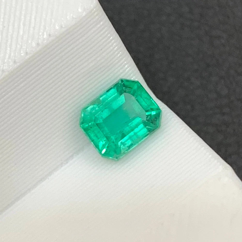 bright green emerald
