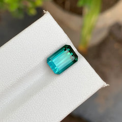 1.35 carat sky blue tourmaline