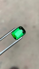 4.15 carat natural green tourmaline loose gemstone