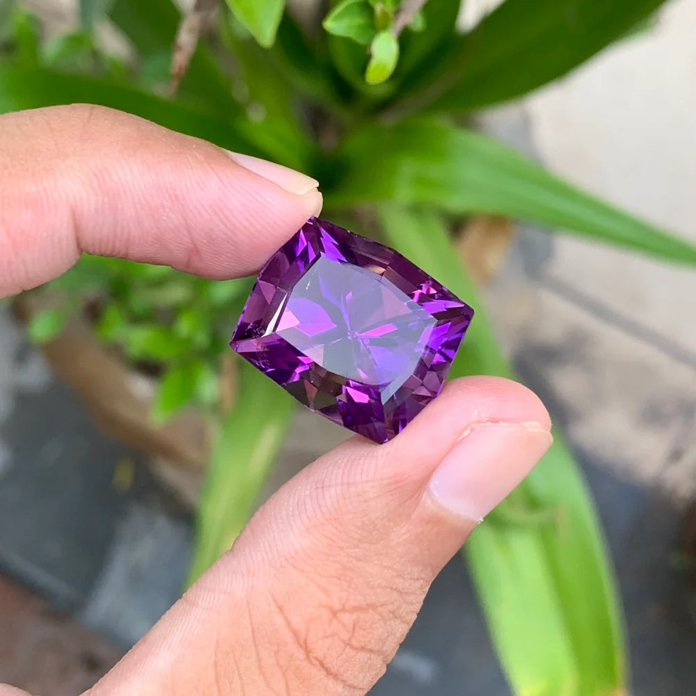 Purple Amethyst Gemstone