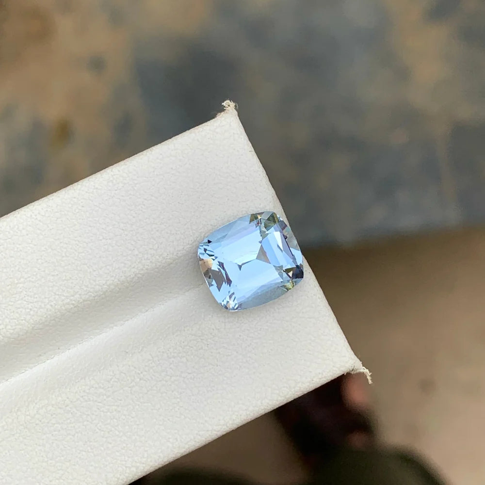 4.50 Ct Goshenite Gemstone | Cushion Cut Loose Stone