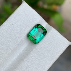 3.25 Carats Cushion Cut Tourmaline - Natural Loose Afghan Gemstone